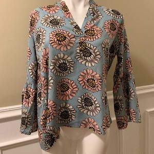 The Loft floral blouse
